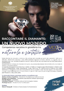RACCONTARE IL DIAMANTE: UN NUOVO MO(N)DO - Competenza narrativa in gioielleria tra naturale e sintetico @ VicenzaOro | Vicenza | Veneto | Italia